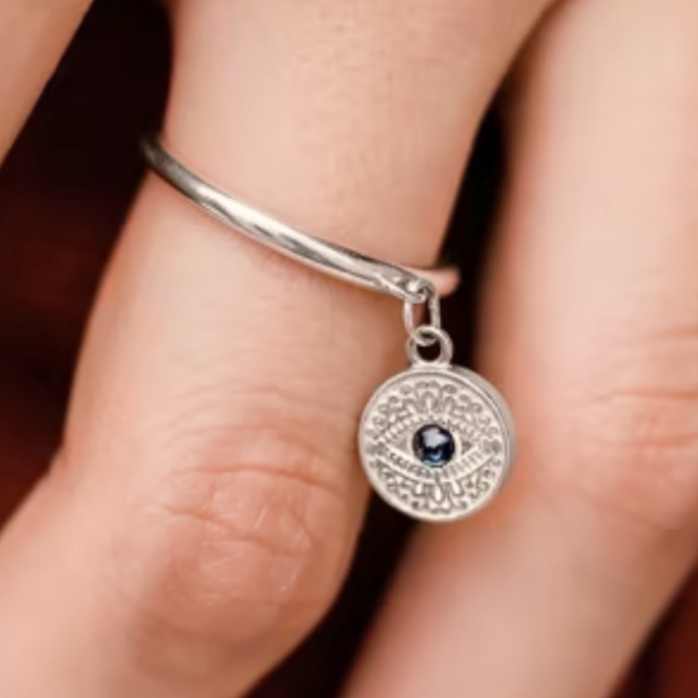 Alex and ani evil eye ring